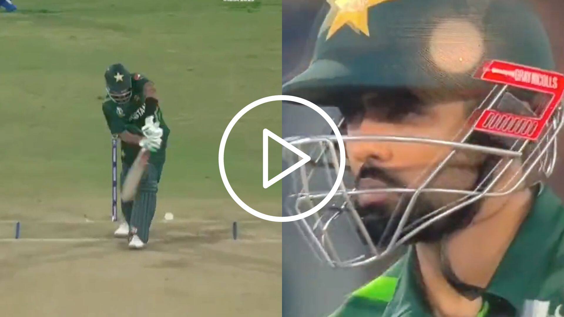 [Watch] Babar Azam ‘Hilariously’ Throws His Wicket Away To A Nothing Delivery